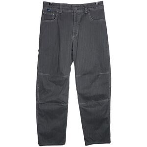 Kuhl Pants Mens 31x30 Hiking Gorpcore Utility Gray Stripe Outdoor (Tag 32x32)